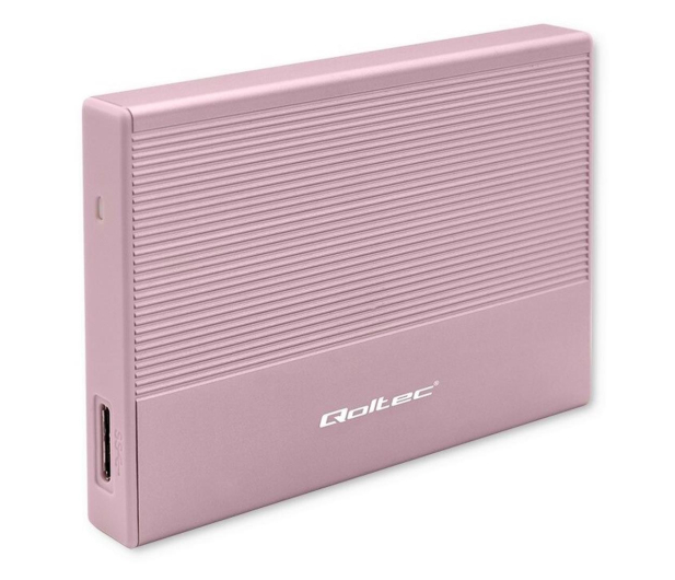 QOLTEC Obudowa na dysk SSD HDD 2.5" SATA USB 3.0 5Gb/s 2TB 52279 - 1275404 - zdjęcie 2